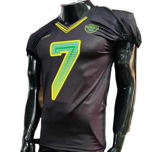 Fútbol americano Jersey fan Jersey padre sublimación aparejo sarga bordado más tamaño personalizado soporte Pakistán productos - Product Image 1