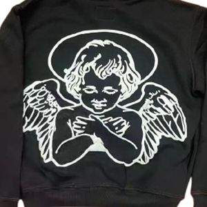 Sweats à capuche d'hiver 100% coton pour hommes, sweats à capuche de haute qualité à impression personnalisée - Product Image 4