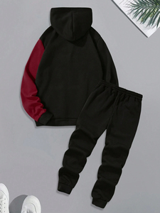 Oferta Caliente: Conjuntos Deportivos Personalizados de Felpa Técnica, Chándales Unisex, Conjuntos de Sudadera con Capucha para Hombre, Ropa Deportiva Esencial - Product Image 5