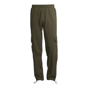 Pantalons de survêtement épais en molleton de haute densité, amples, confortables, de qualité supérieure pour hommes, style moderne, durables, polyvalents - Product Image 2