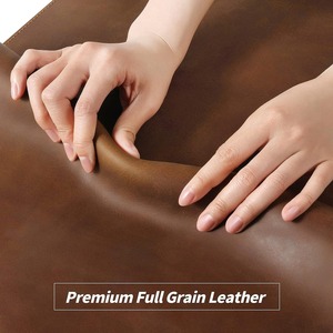 Handmade Genuine Leather Luxury Smell Proof Desk <b>Mat</b> Office Pad Durable <b>Non</b> <b>Slip</b> Surface Smooth for Professional Desk LDM-0174 - Product Image 4