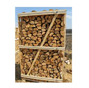 Stock en vrac disponible de bois de chauffage d'aulne séché au four au prix de gros