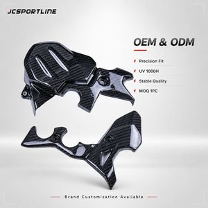 Droge carbon fiber motorcovers voor Kawasaki Ninja 400 - Product Image 1