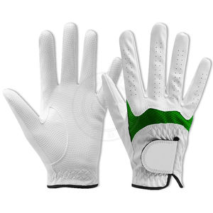 Left Hand Trending Golf <b>Gloves</b> OEM/ODM Cabretta <b>Leather</b> - Product Image 3