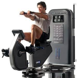 Máquina de Ejercicio CardioGym Total Body Seated - Equipo de Acondicionamiento Corporal Completo Remanufacturado para Gimnasios y Estudios de Entrenamiento (ABS, Brazos) - Product Image 2