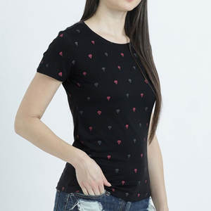 Prix de gros T-shirt d'été léger de haute qualité pour femmes - Product Image 3