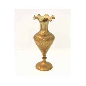 Gold Plated Metal Flower <b>Vase</b> for Table Decoration New Design Aluminum Centerpiece Flowers Decorative Pots & <b>Vase</b> for Sale - Product Image 1