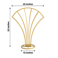 Support de fleur de Base en métal d'acier inoxydable d'or de conception de luxe pour des fournitures de pièce maîtresse de fête de mariages au meilleur prix