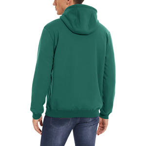 Sudaderas CON CAPUCHA DE Color sólido de lana de algodón y poliéster de alta calidad para hombre, suéter con capucha, ropa cálida para hombre, suéter, sudaderas con capucha personalizadas para hombre - Product Image 3