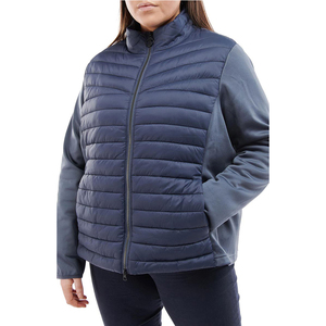 Chaqueta acolchada personalizada para mujer, chaqueta acolchada de algodón con cremallera, 2022 - Product Image 3