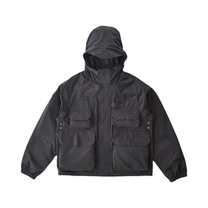 Chaqueta Acolchada de Invierno para Hombre HN Impex, Impermeable, Cortavientos, con Capucha, Cremallera, Tela de Poliéster/Algodón, Relleno Grueso para Exteriores - Product Image 6