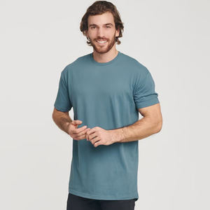 เสื้อยืดผ้าฝ้ายโอเวอร์ไซส์สำหรับผู้ชาย, เสื้อวินเทจแขนสั้นลำลองทรงหลวมซักได้สำหรับใส่ได้ทั้งชายและหญิง - Product Image 5