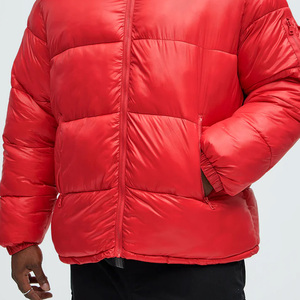 แจ็คเก็ตพัฟเฟอร์สีพื้นราคาถูกคุณภาพสูง พิมพ์โลโก้ตามสั่ง คอลเลคชั่นพิเศษสำหรับผู้ชาย แจ็คเก็ตอุ่นๆ ปี 2026 - Product Image 5