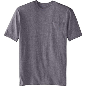Venta al por mayor de los hombres de gran tamaño de la tela de bambú Camiseta cómoda suelta - Product Image 6