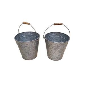 New Arrival Beverage with Handle Heavy Duty Galvanized Wine <b>Bucket</b> <b>Drink</b> <b>Bucket</b> Large Ice <b>Bucket</b> for Parties Champagne - Product Image 4