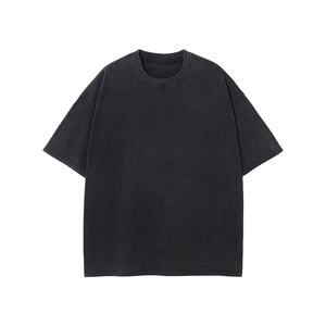 Wholesale Custom Logo <b>Fleece</b> Cropped Oversized O-Neck <b>Shirt</b> for <b>Men</b> MADE BY HAIDIII SPORTS 2026 - Product Image 3