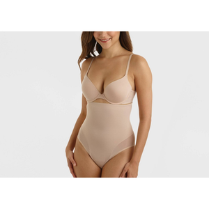 Miracle Brands SlimShaper - Tanga Moldeadora de Cintura Alta para Mujer, Color Beige Cálido, con Tela Jersey Sin Costuras, Talla XS - Product Image 2
