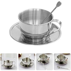 Tasse à thé et soucoupe en laiton d'inspiration antique idéales pour les cadeaux culturels et un usage domestique élégant avec un design au look vintage - Product Image 4