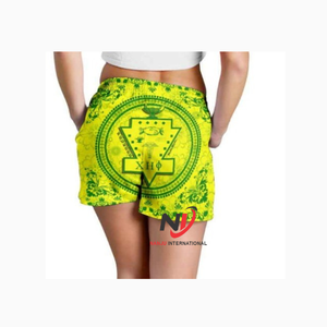 Vêtements de sororité Chi Eta Phi personnalisés de haute qualité, volants, shorts de sport pour femmes, entraînement au baseball, 100% coton, séchage rapide, respirant - Product Image 5