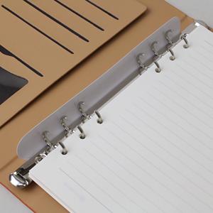 Professional Office Ring <b>Binder</b> Notebook <b>A5</b> Leather 200 Pages 70gsm Paper Printed Digital Printing Gift Organizer - Product Image 3