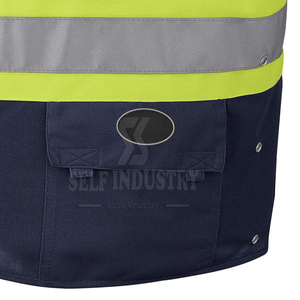 Meilleure vente gilet de sécurité respirant avec conception personnalisée nouvelle arrivée à prix raisonnable Logo personnalisé pris en charge - Product Image 4