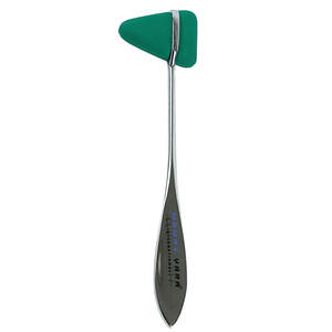 Marteau de percussion médical Taylor Hammer Reflex en forme de T, tête verte, multifonctionnel - Product Image 2