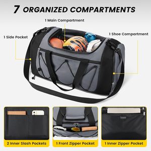 Sac de voyage léger très vendu avec compartiment à chaussures, sac de voyage pour effets personnels, sac de week-end pour voyages et sports, usine OEM VN - Product Image 3