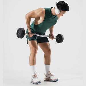 Tùy chỉnh người đàn ông của phòng tập thể dục SINGLET <span class=keywords><strong>Made</strong></span> in Việt Nam TANK TOPS - Product Image 3