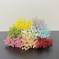 Fleurs artificielles réalistes de type Gypsophile, style bohème, pour décoration florale de mariage, fournitures en vrac pour la maison