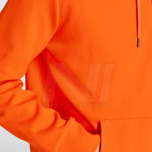 High Quality Cotton Oversize Hoodie <b>Thick</b> <b>Fleece</b> Drop Shoulder with Solid Pattern Cotton Blended Hoodies - Product Image 6