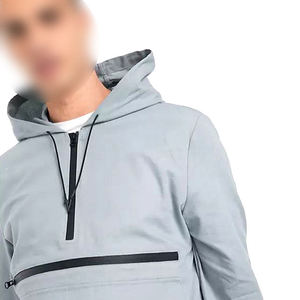 <b>Men</b> Outdoor Hooded Anti-UV Windbreaker <b>Jacket</b> Waterproof for Wholesale Orders Fit OEM Service Front - Product Image 3