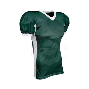 Camiseta de fútbol americano transpirable personalizada al por mayor, nuevo diseño, camiseta de fútbol americano de secado rápido de alta calidad - Product Image 2