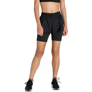 Women's High Waist Custom Workout Shorts Plus Size Breathable Sports Casual Shorts Bows Buttons Rivets Flowers Wholesale - Product Image 4