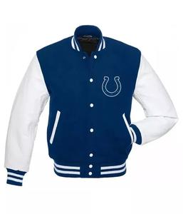 Chaquetas Varsity de Invierno para Hombre, Personalizadas, de Alta Calidad, Transpirables, Resistentes al Viento, de Forro Polar Grueso, con Cuello Alto, Estilo Béisbol - Product Image 1