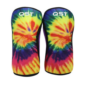 Manchons de genou en néoprène réglables antidérapants et épais pour la musculation, les squats, les soulevés de terre avec une protection complète - Product Image 1