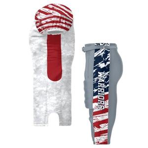 Uniforme de football américain, logo personnalisé, impression du nom de l'équipe, OEM, étiquette privée, prix d'usine abordable, vente en gros - Product Image 3