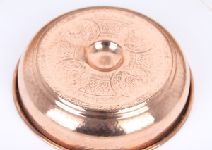 Cuenco Hammam de cobre grabado estilo otomano Vintage, lavabo de baño turco hecho a mano para spa y decoración del hogar - Product Image 4