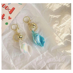 Seashell <b>Keychain</b> Fashion Acrylic Conch Shell Charm Coastal Gift For Couples Backpack Purse Hanging Decor Seashell <b>Keychain</b> - Product Image 4