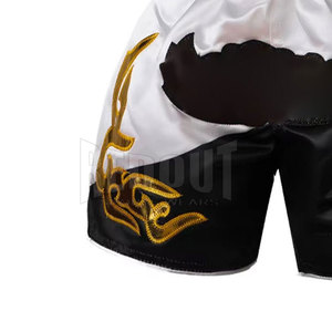 Pantalones cortos de sublimación MMA Premium, tela de alta resistencia para luchadores, pantalones cortos MMA de diseño personalizado, tela ligera de secado rápido - Product Image 4