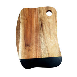 Planche à découper en bois de qualité supérieure Ustensiles de cuisine de haute qualité avec poignée confortable pour couper les légumes Plats et assiettes - Product Image 3