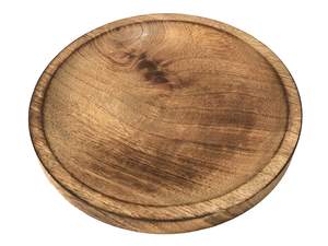 Plateau de service en bois de l'Inde Plateau élégant pour repas formel et collations Plats et assiettes de service - Product Image 4