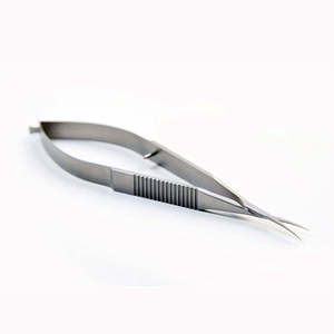 Ciseaux chirurgicaux Vannas en acier inoxydable de qualité supérieure, certifiés CE, manuels, 5 mm, lames droites longues, pointes aiguisées, 8 cm - Product Image 4