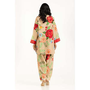Conjunto Coordinado Estilo Bohemio de Algodón y Viscosa IPST-55282, Tela Crepé Estampada para Primavera/Verano - Product Image 4