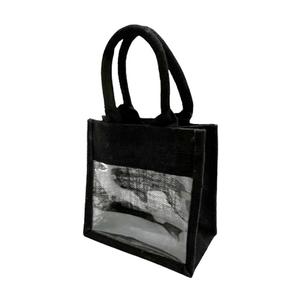 ที่กําหนดเองถุงไวน์ Burlap ปอกระเจาธรรมชาติ 100% พร้อมสายรัดถุงของขวัญจัดการนํามาใช้ใหม่สําหรับงานแต่งงานวันเกิดพรรคหมั้น - Product Image 3