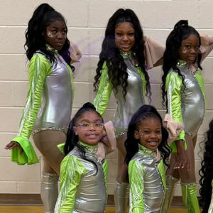 With Wholesale Silver Green <b>Bodysuit</b> with <b>Sequin</b> Details Stage Dancewear Hip Hop Performance Wear Good Seller Majorette Uniform - Product Image 5