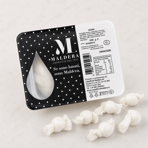 Mozzarella fraîche italienne Nodino 50g, fromage en nœuds, 5 pièces, plateau de 250g, haute qualité pour la restauration et la vente au détail - Product Image 5