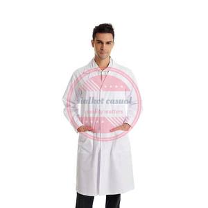 เสื้อโค้ทแลปแขนยาวสำหรับใช้ในโรงพยาบาลเสื้อโค้ทสำหรับแพทย์ทางการแพทย์ - Product Image 2