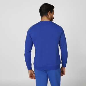 Sudadera de Cuello Redondo de Color Sólido para Hombre, Corte Regular, Colección Casual de Invierno, Otoño y Primavera, 100% Algodón, Sudadera Bordada - Product Image 5