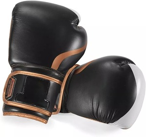 Gants de boxe Boxeo avec logo personnalisé Vente de gros Gants de boxe en cuir PU pour la boxe - Product Image 4