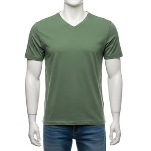 T-shirt pour homme en coton à séchage rapide, col rond, imprimé par transfert thermique, respirant, doux, décontracté, pour le sport et l'entraînement - Product Image 1